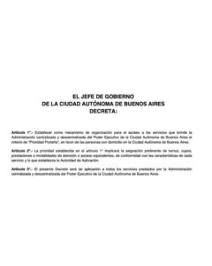 TURNOS Y VACANTES: ASÍ FUNCIONARÁ LA NUEVA PRIORIDAD PARA PORTEÑOS